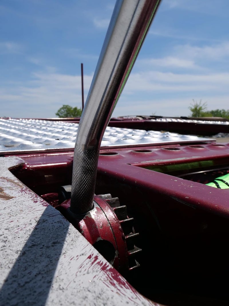 DAS D.A.S. Car Hauler Tie Down Bars [19 x 34 mm] Truck Trailer Bars for Flatbed Towing | Knurled Non-Slip Handle | Heavy Duty Winch Bars | Stainless Steel | Car & Motorbike - Image 3